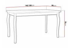 Patrickswell Spisebord 80 cm
