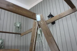 Pelle 3-seters Hammock uten tak