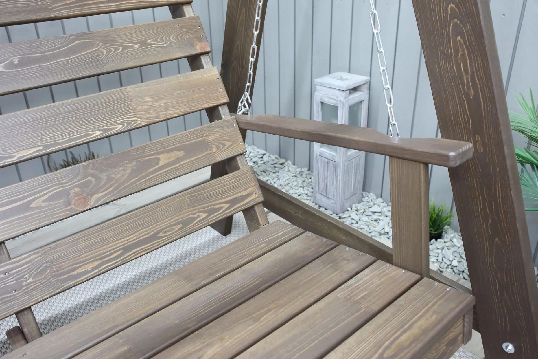 Pelle 3-seters Hammock uten tak