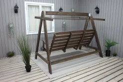 Pelle 3-seters Hammock uten tak