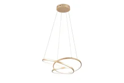 Pendel TRIO Darvin 64 cm, Gull