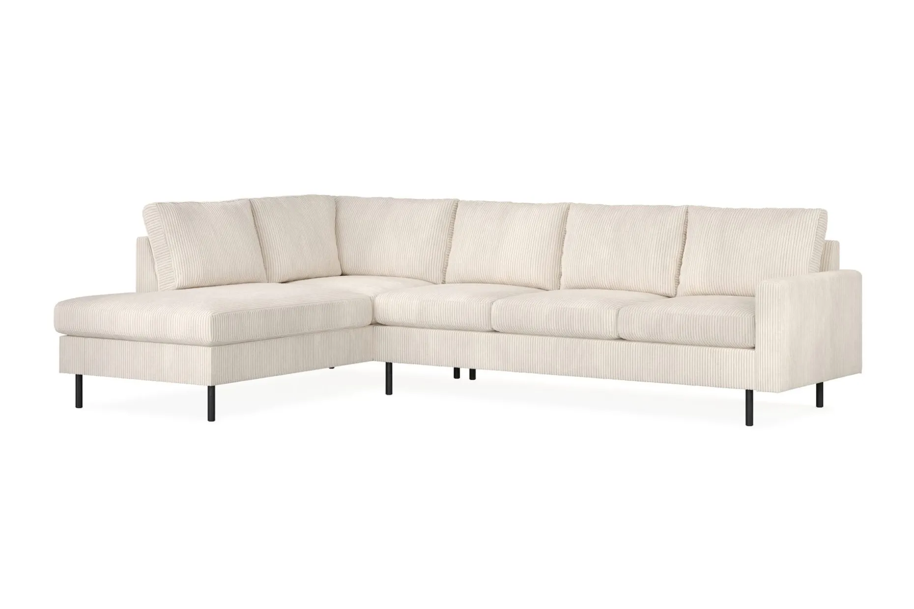 Peppe 4-seters Venstrevendt L-formet Sjeselongsofa i Manchester