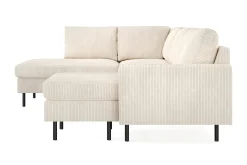 Peppe 4-seters Venstrevendt U-formet Sofa med Divan og Sjeselong i Manchester
