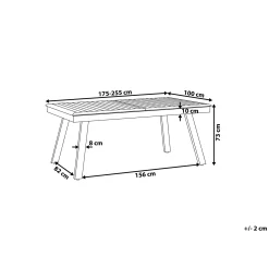 Pereta Hagegruppe Med Bord + 6 Stoler
