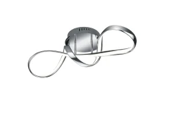 Perugia LED-Taklampe Krom