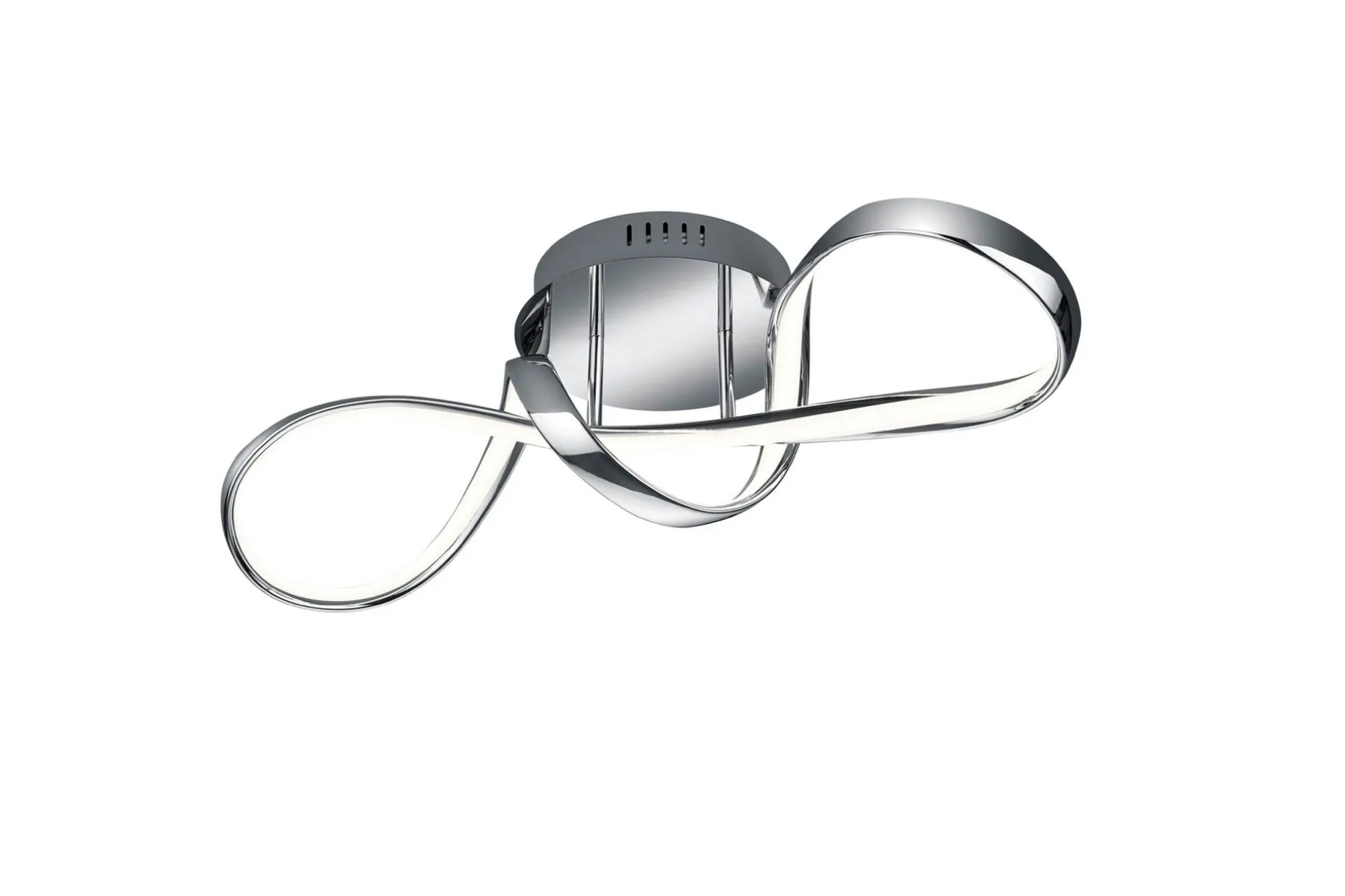 Perugia LED-Taklampe Krom