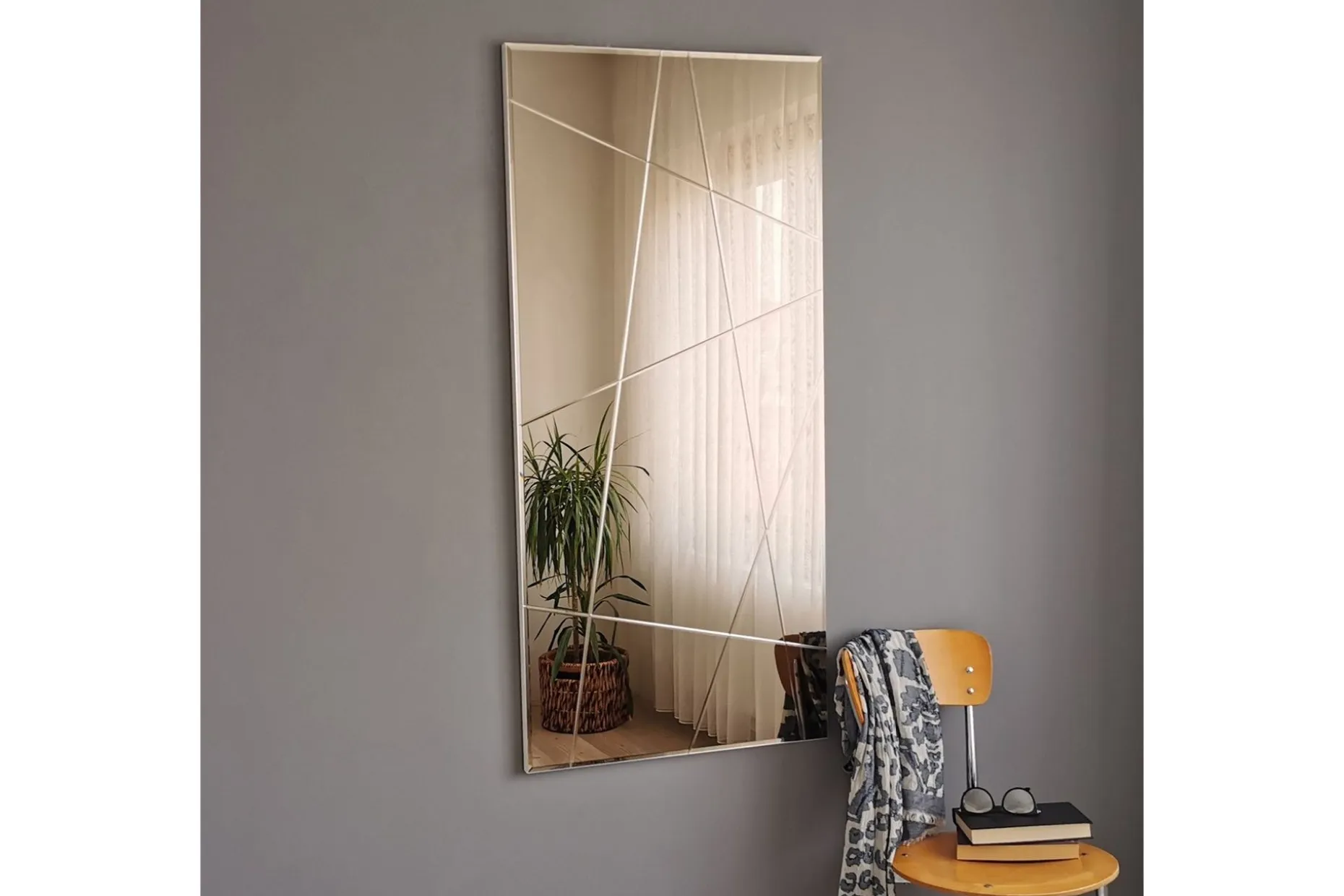 Petalcu Dekorasjonsspeil 130 cm
