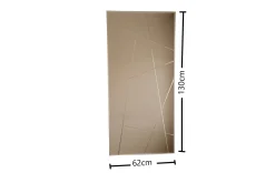 Petalcu Dekorasjonsspeil 130 cm
