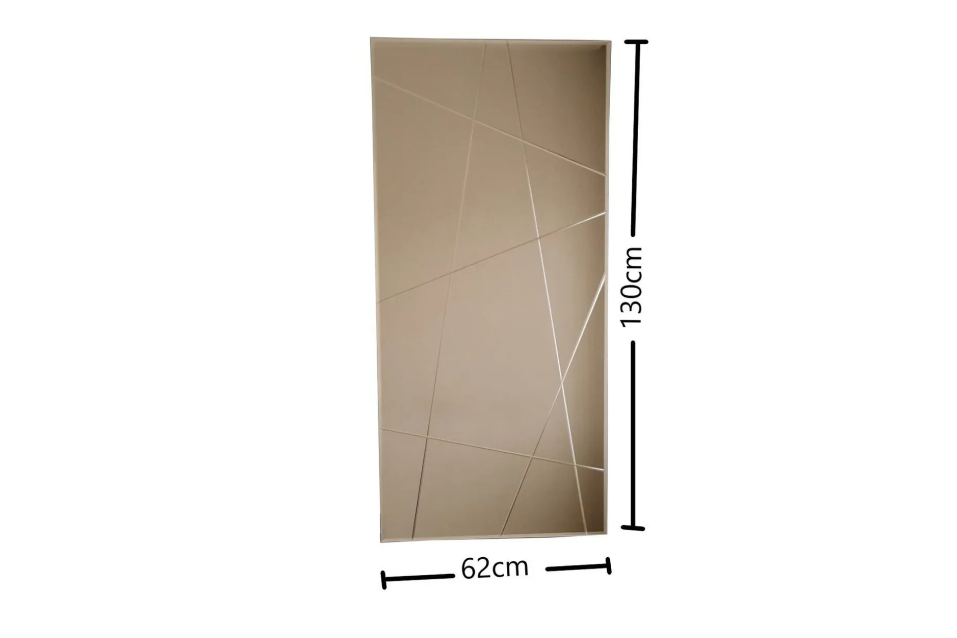 Petalcu Dekorasjonsspeil 130 cm