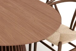 Peyra Spisegruppe 200 cm Ovalt spisebord med 6 Dastoori Spisestoler