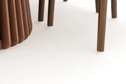 Peyra Spisegruppe 200 cm Ovalt spisebord med 6 Dastoori Spisestoler