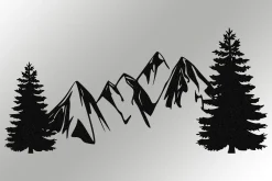 Pine Veggdekor