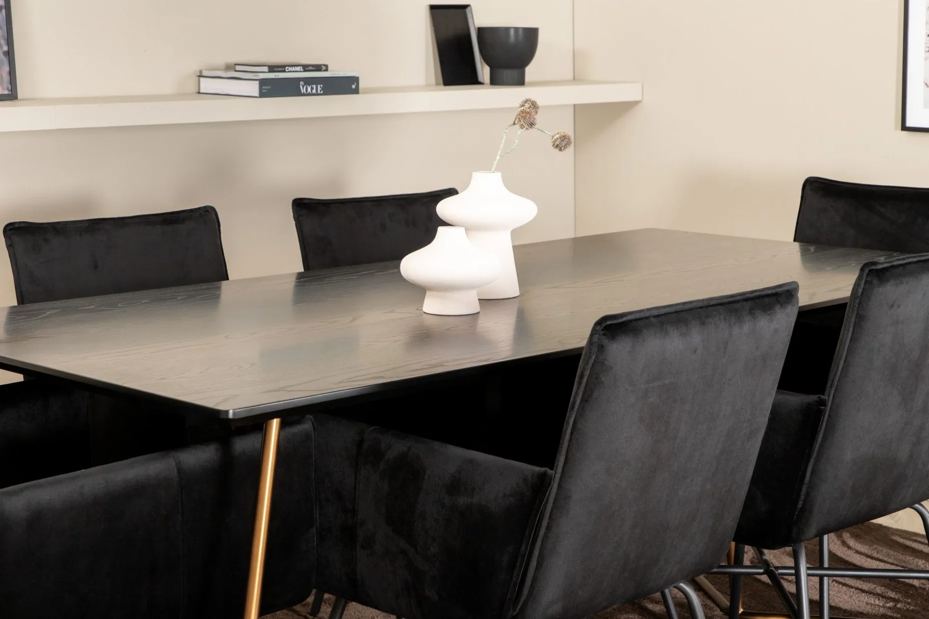 Pipi Spisegruppe 190 cm inkl. 6 Pipi Stoler
