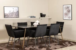 Pipi Spisegruppe 190 cm inkl. 6 Pipi Stoler