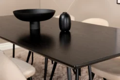 Pipi Spisegruppe 190 cm inkl. 6 Velvets Stoler
