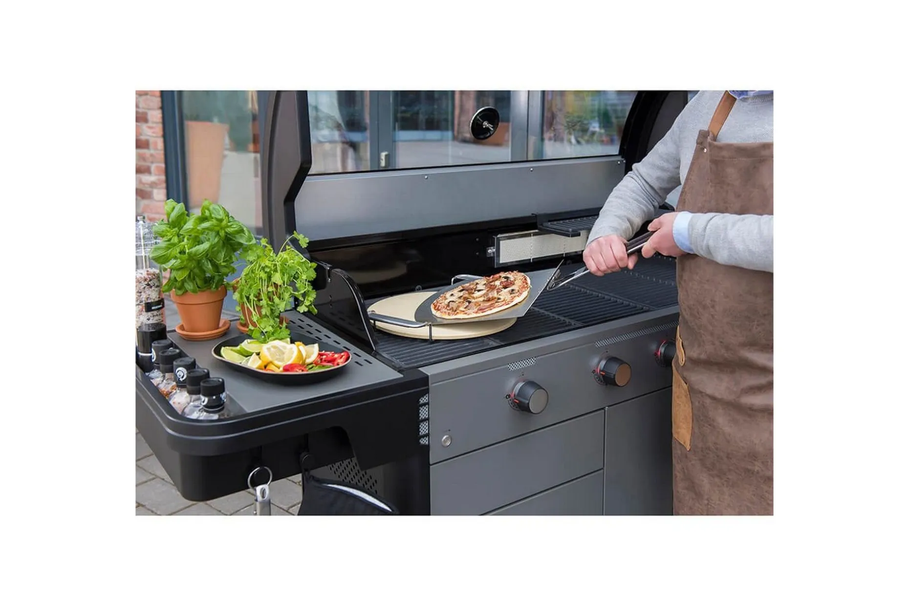 Pizzastein Mustang Sapphire 35 cm