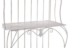 Plantehylle 4 hyller metall lyst beige PAVONA