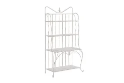 Plantehylle 4 hyller metall lyst beige PAVONA