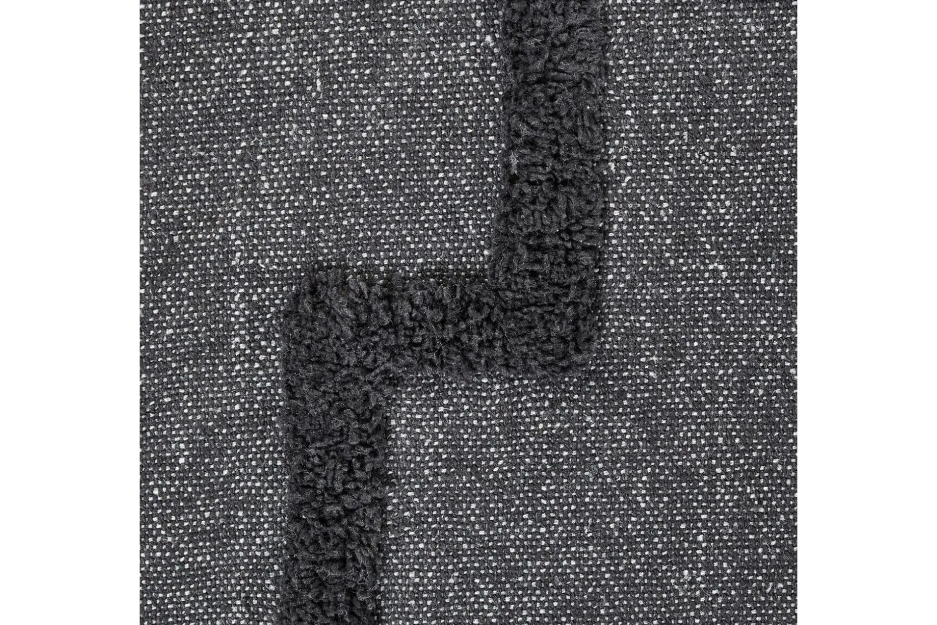 Pledd Chack Grå/svart, 220x240 cm