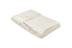 Pledd Godavari Beige/gull, 130x180 cm