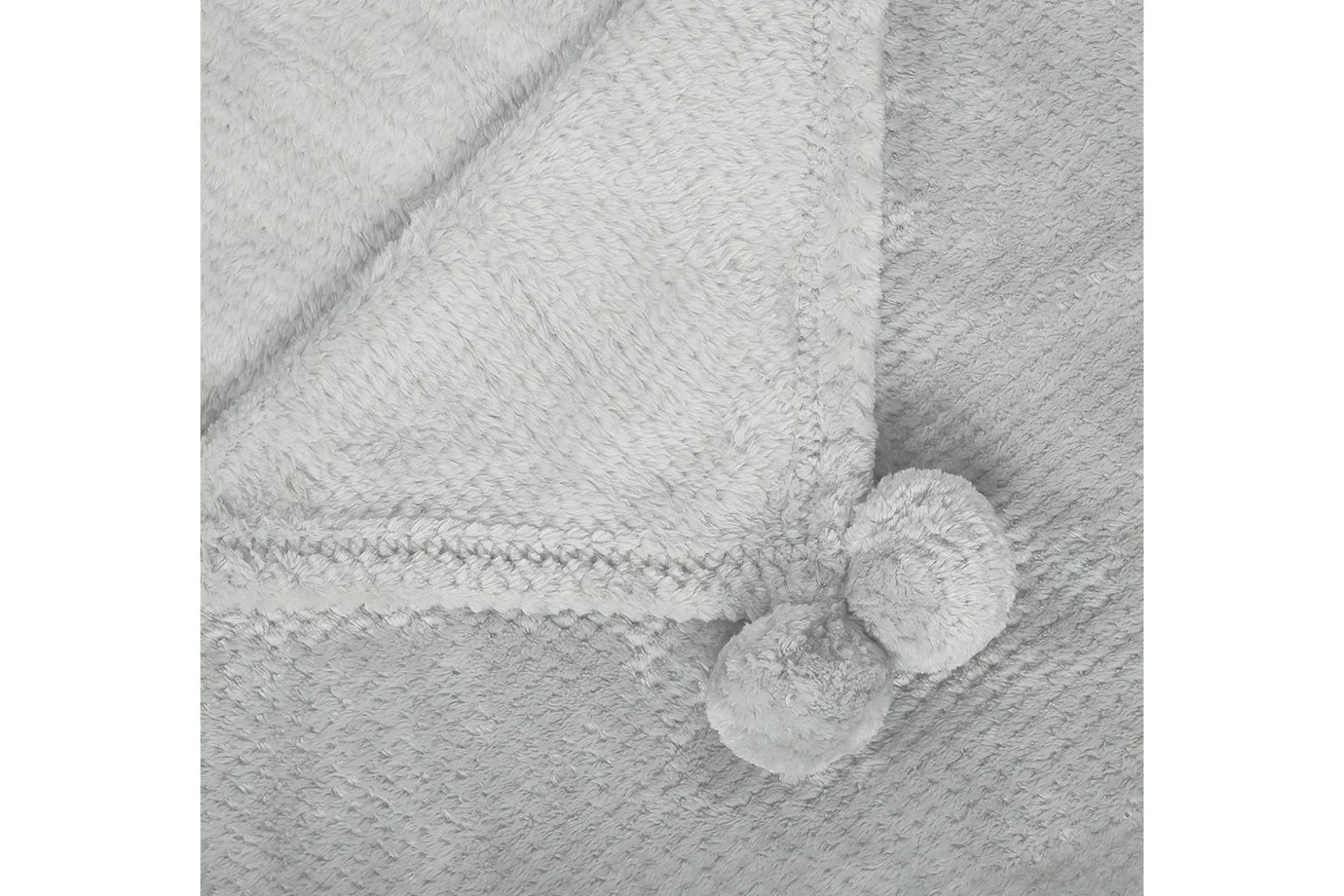 Pledd Saitler Grå, 200x220 cm