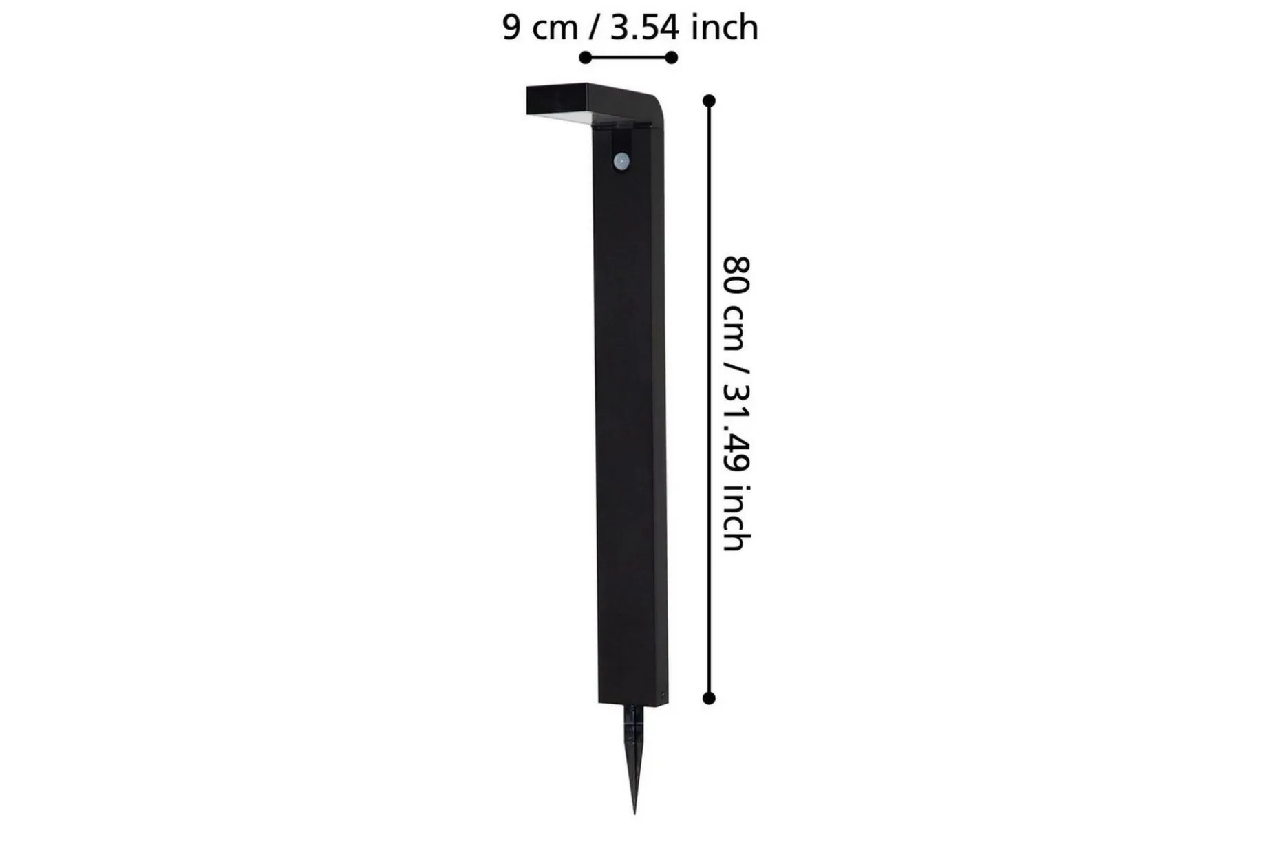 Pollerlampe Eglo Baracconi med Sensor