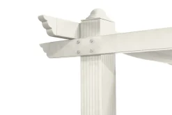 Porto stor pergola 4x3 m i aluminium med tak
