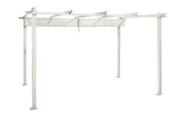 Porto stor pergola 4x3 m i aluminium med tak