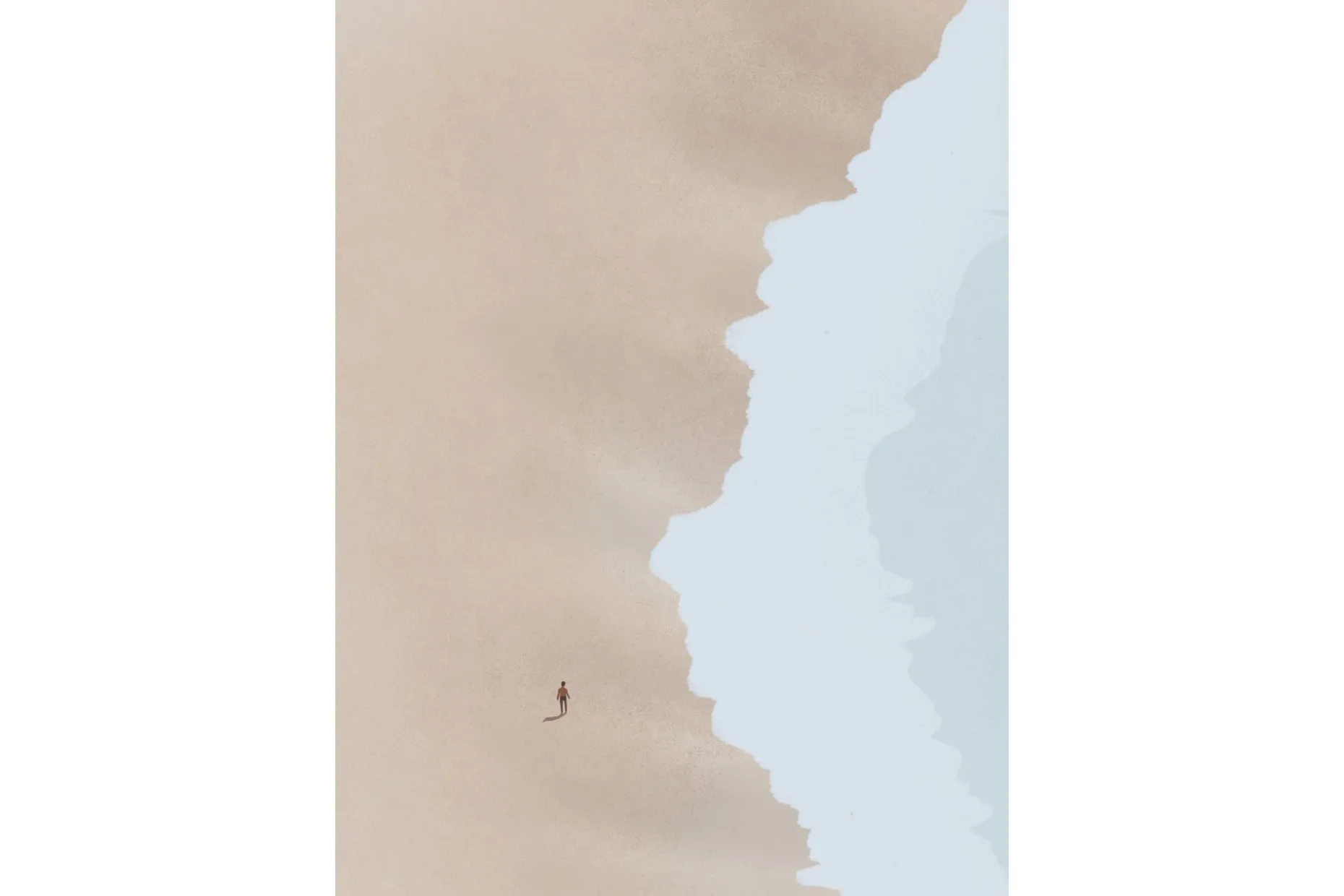 Poster Beach 50x70 cm