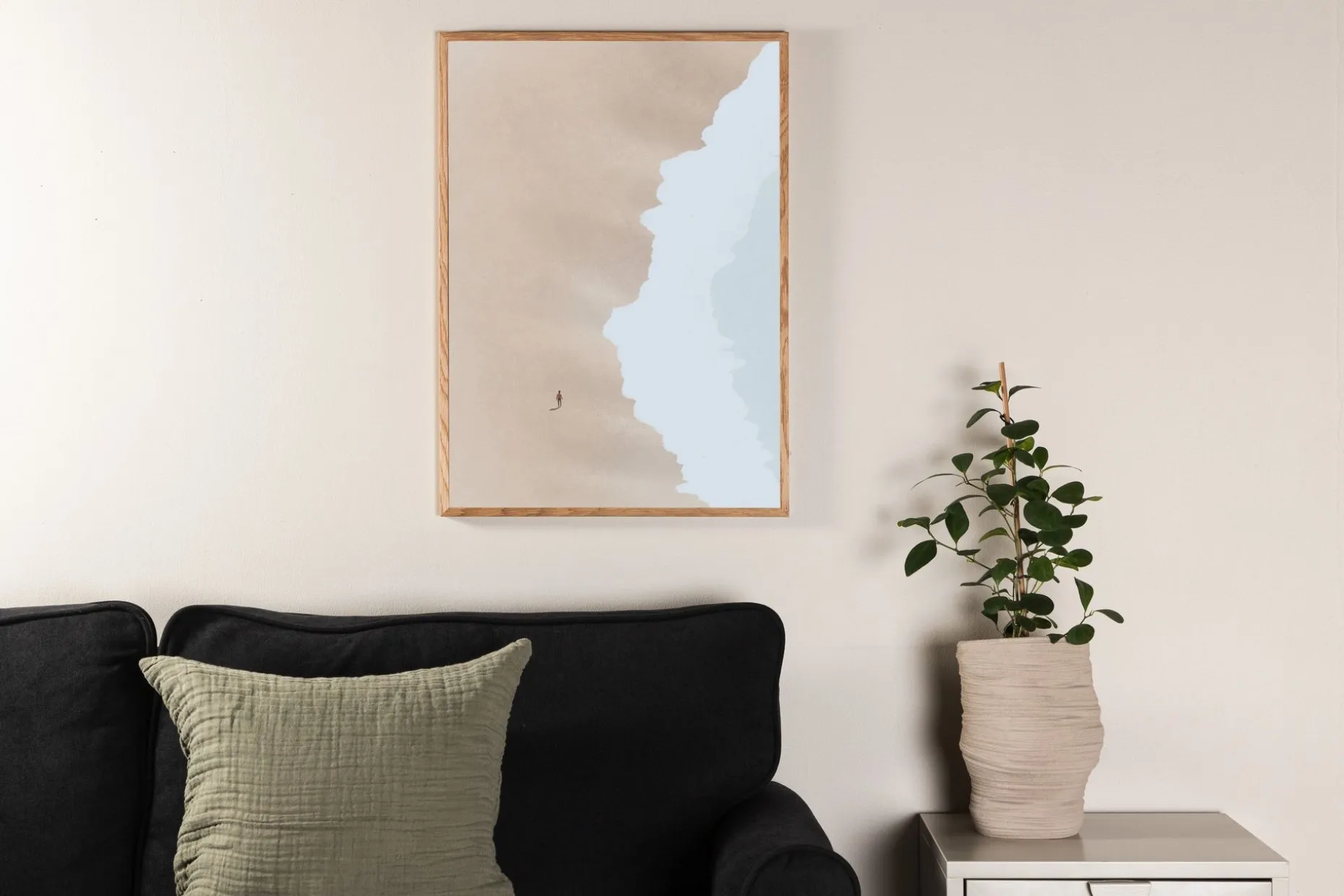 Poster Beach 30x40 cm