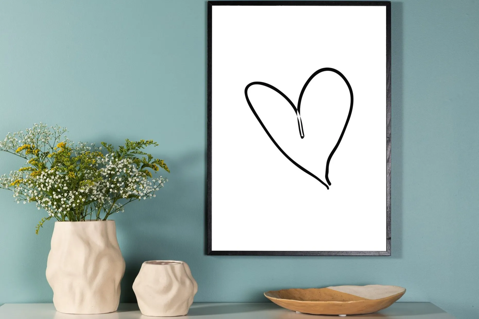 Poster Heart 50x70 cm