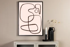 Poster Line art 21x30 cm