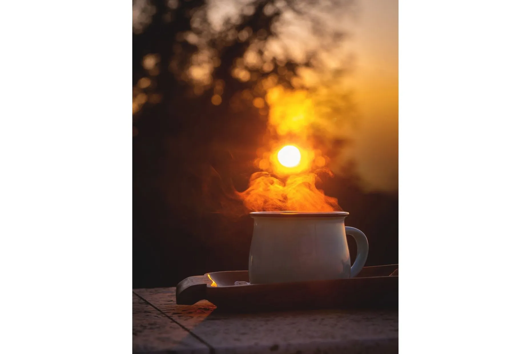 Poster Morning coffee 50x70 cm