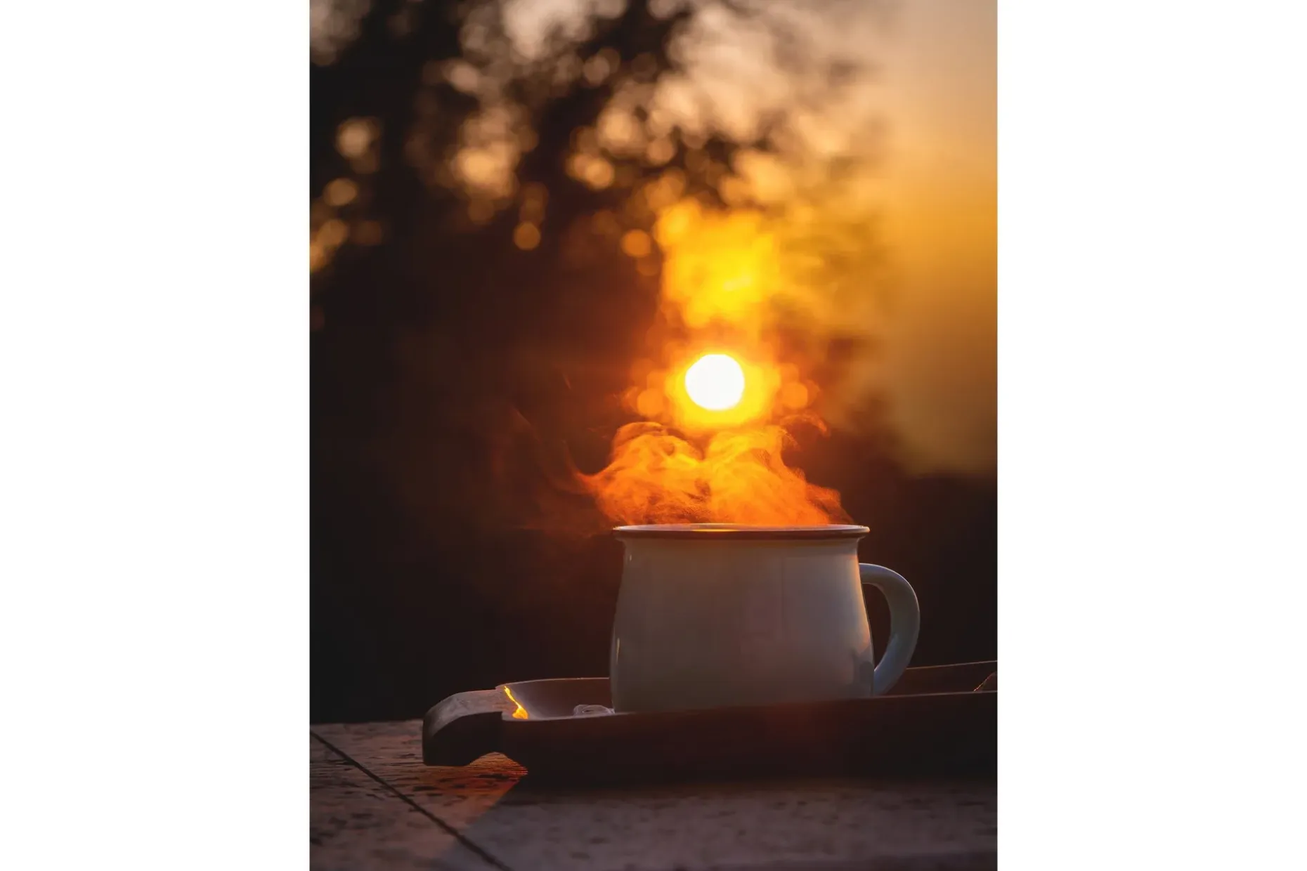 Poster Morning coffee 30x40 cm