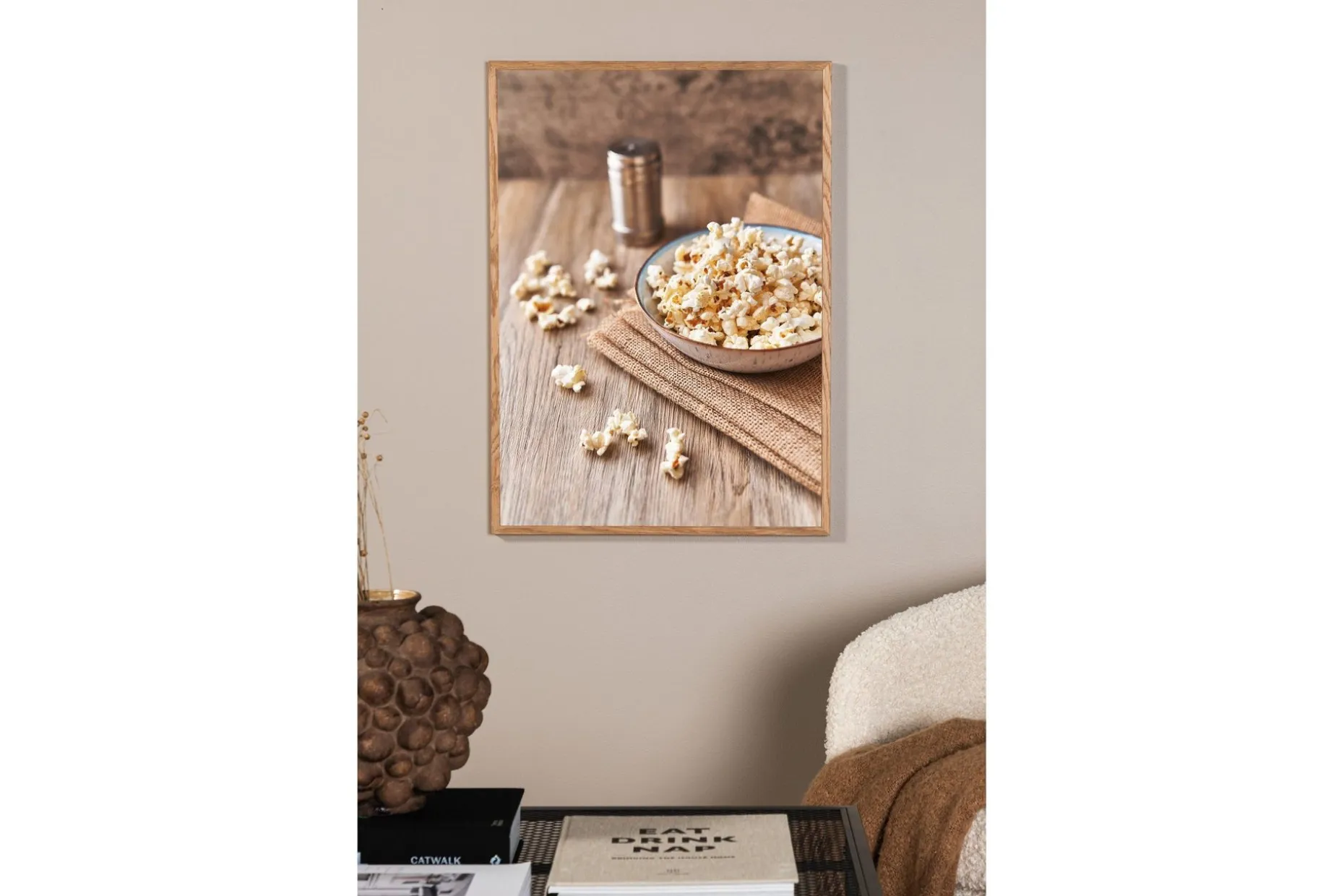 Poster Popcorn 50x70 cm