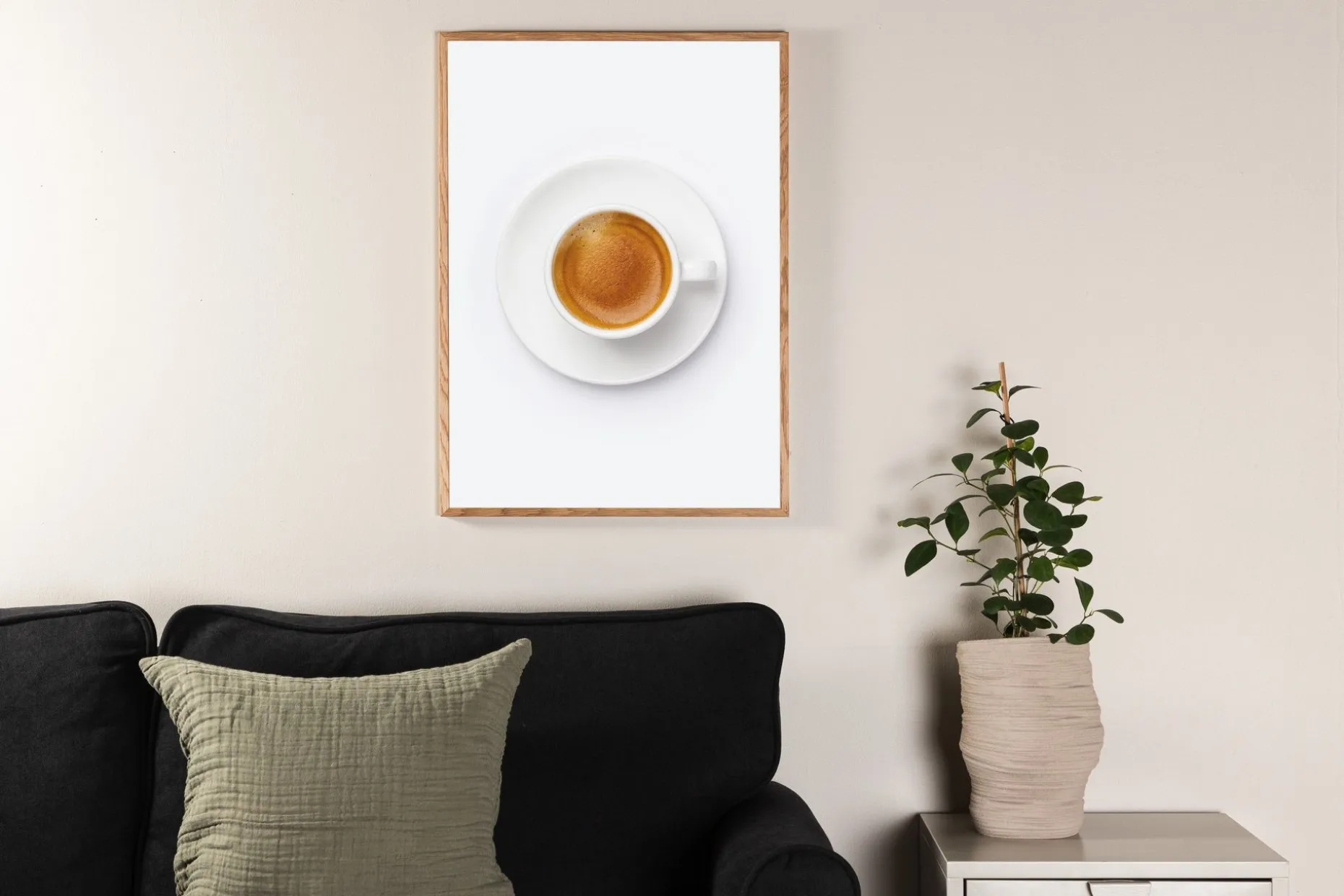 Poster Skimmed coffee 21x30 cm