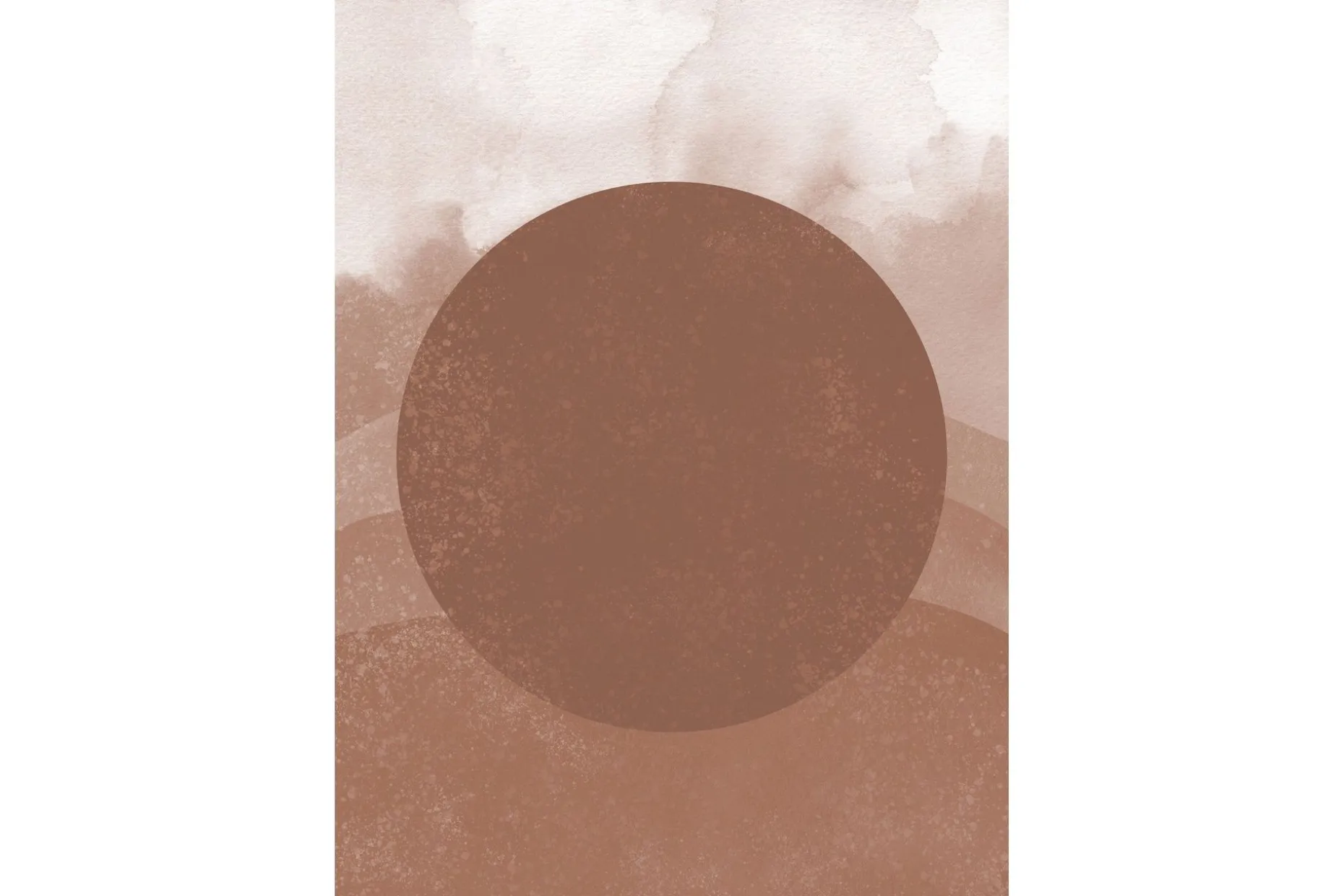 Poster Soft shades 50x70 cm