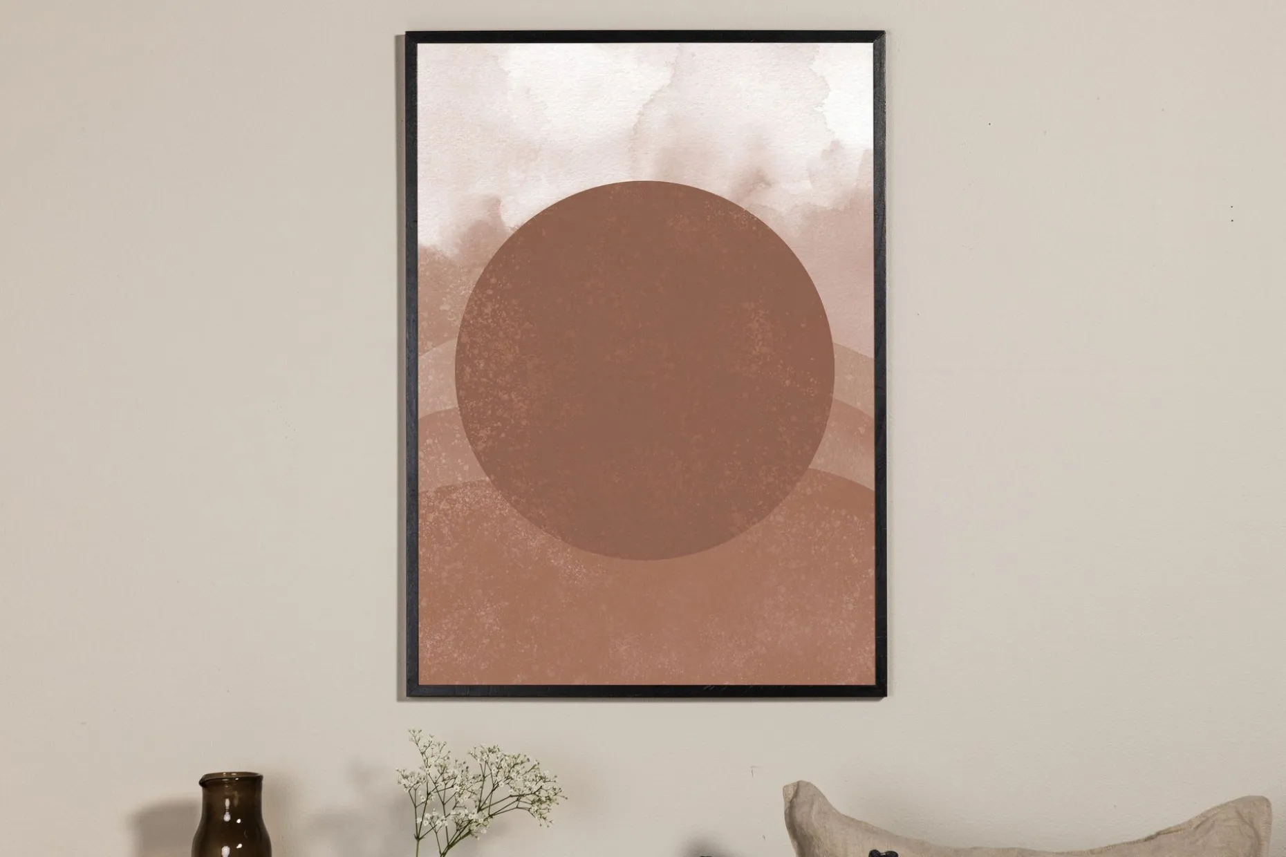 Poster Soft shades 30x40 cm
