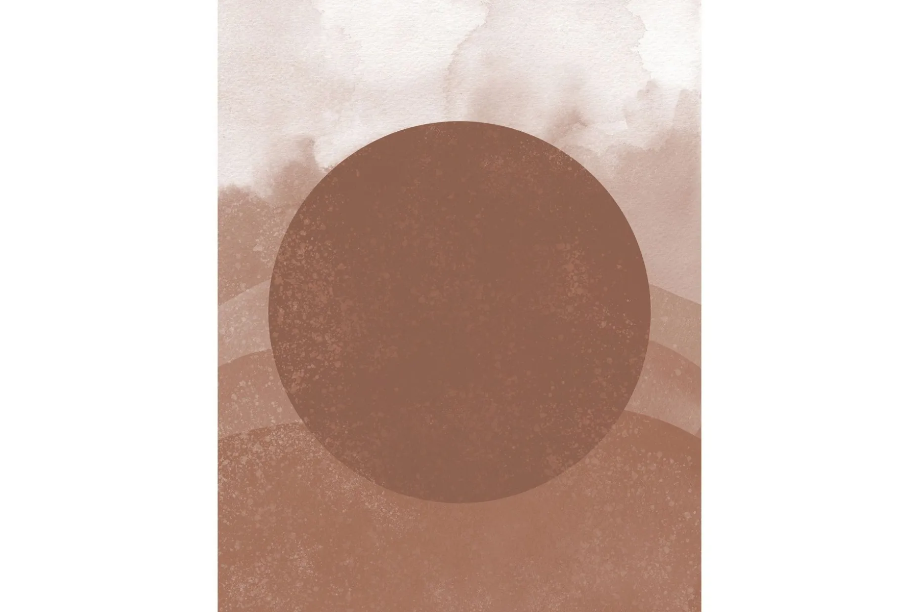 Poster Soft shades 30x40 cm