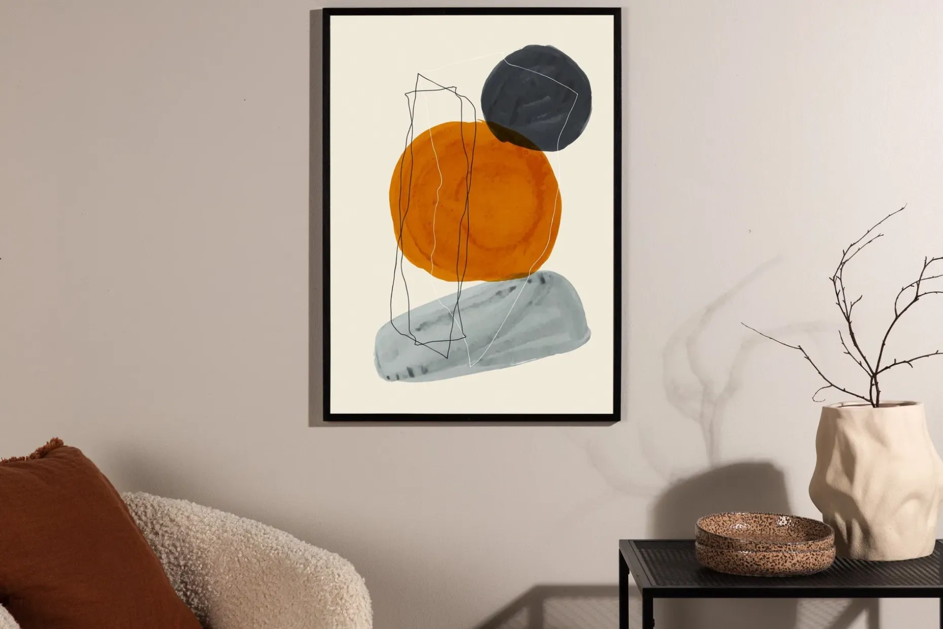 Poster Stones 70x100 cm