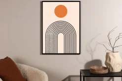 Poster Tempel 30x40 cm