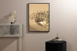 Poster White Flowers 50x70 cm