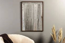 Poster Wooden wall 21x30 cm