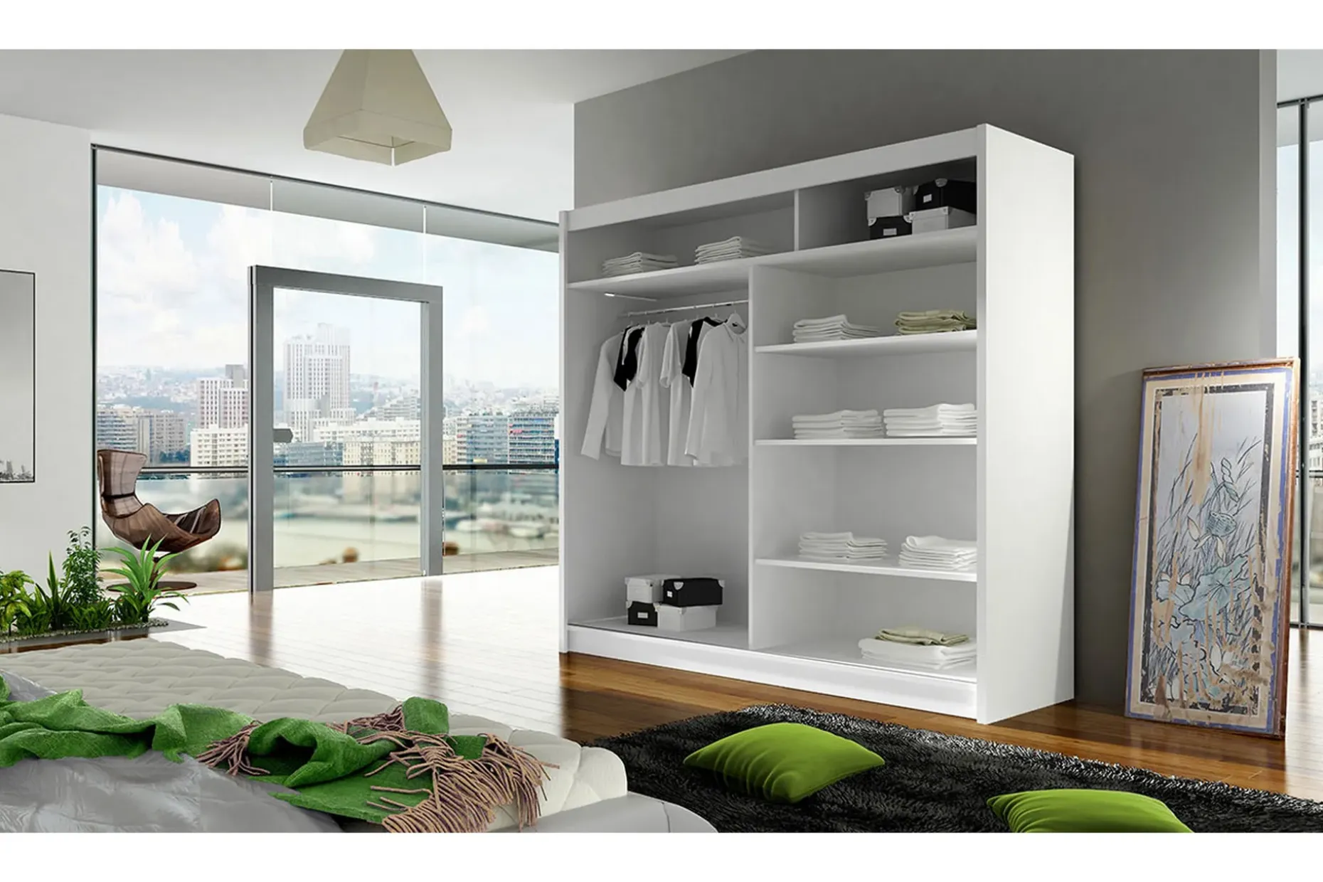 Prag Garderobe LED-belysning