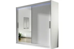 Prag Garderobe med Speil 180x215 cm