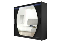 Prag Garderobe med Speil 180x215 cm