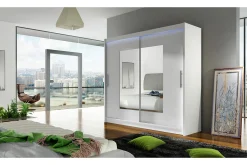 Prag Garderobe 180x57x215 cm