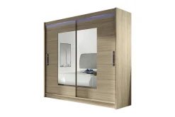 Prag Garderobe 180x57x215 cm