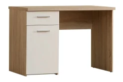 Priesmeyer Skrivebord 110 cm med Oppbevaring Skuff + Skap
