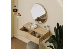 Princesse Overskap med speil 82 cm